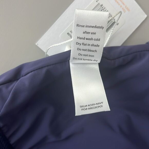 NWT Andie Swim The Nantucket One Piece Eco Nylon in Navy Size XXXL - Picture 8 of 10